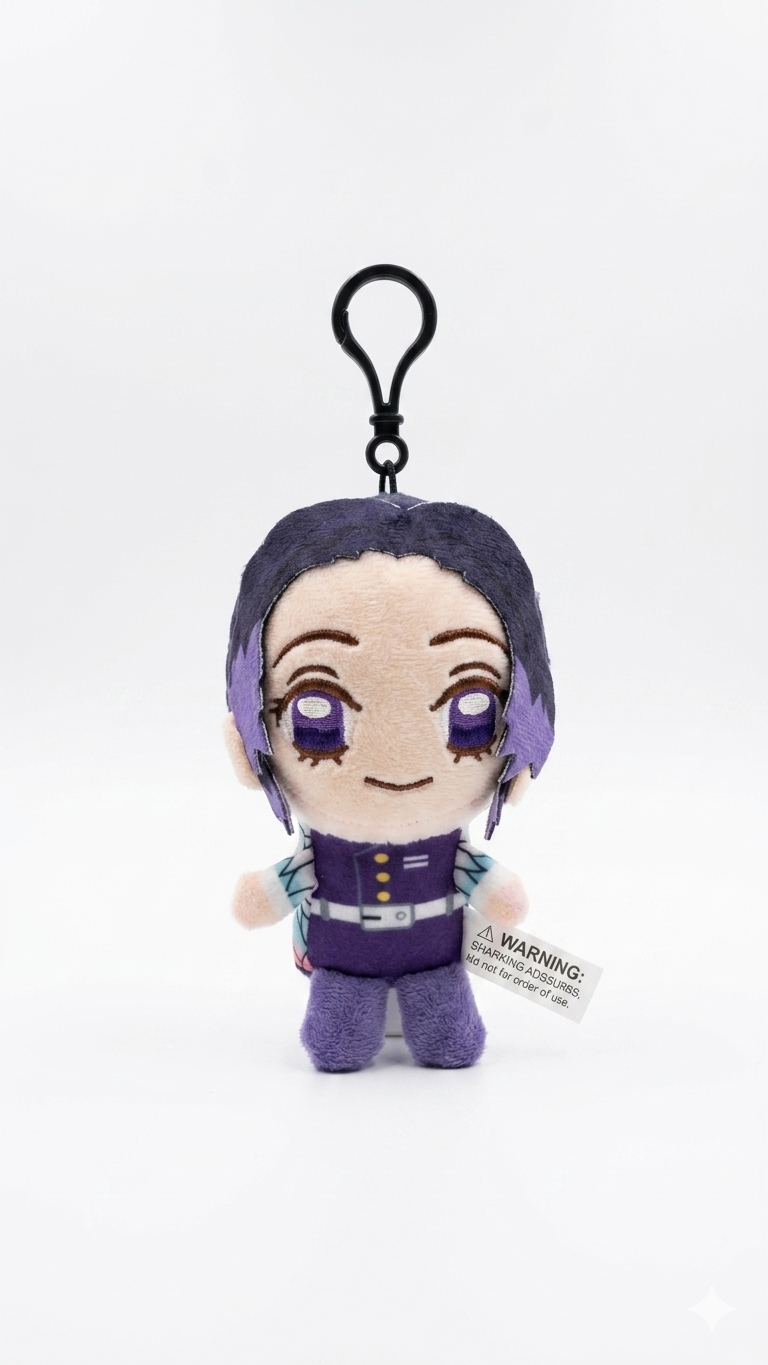 Demon Slayer Shinobu Kochō Plush Bag Charm (15 CM)