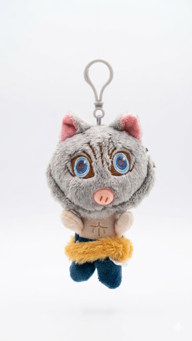 Demon Slayer Inosuke Hashibira Plush Bag Cham